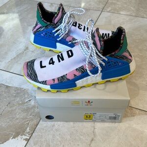 Adidas Solar HU NMD Sneakers - Pink, Blue, Yellow